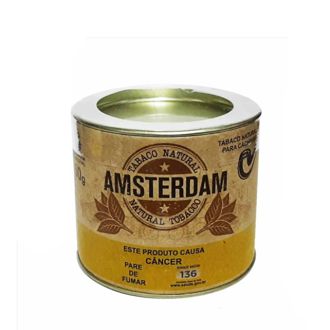 Tabaco Orgânico Cachimbo Amsterdam