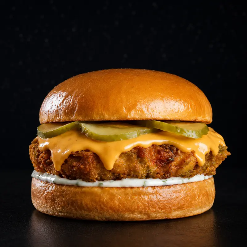 Red planet burger