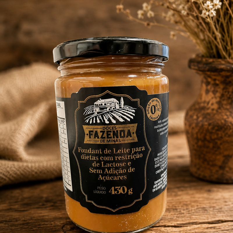 Fondant de Leite Zero Lactose 430g