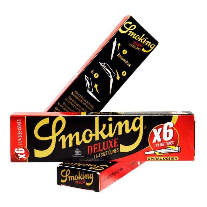 Smoking deluxe king size cones ×6