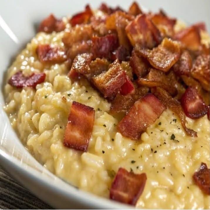 Risoto Bacon