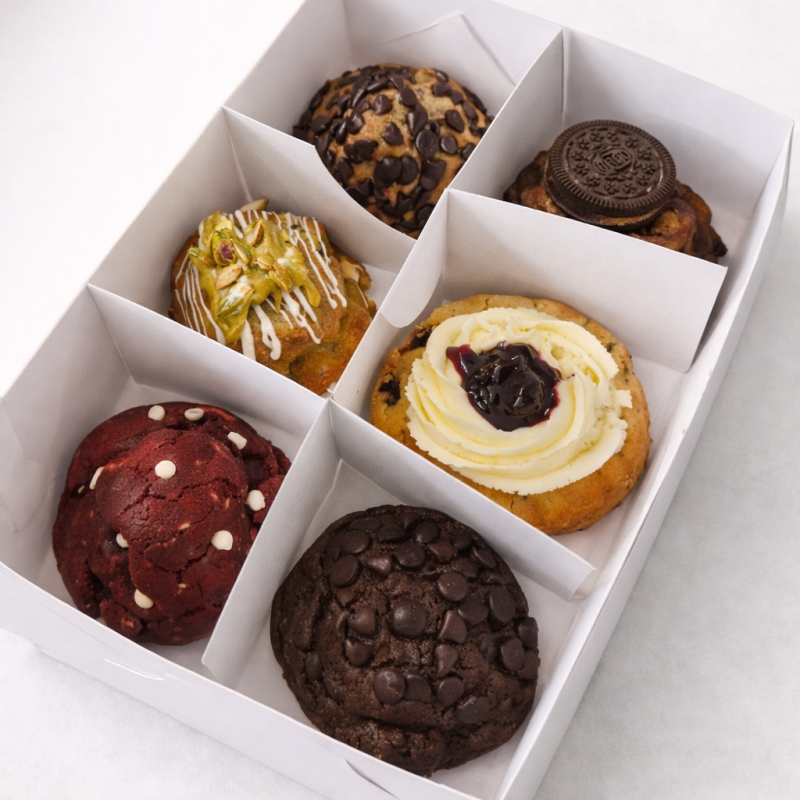 Box 6 cookies