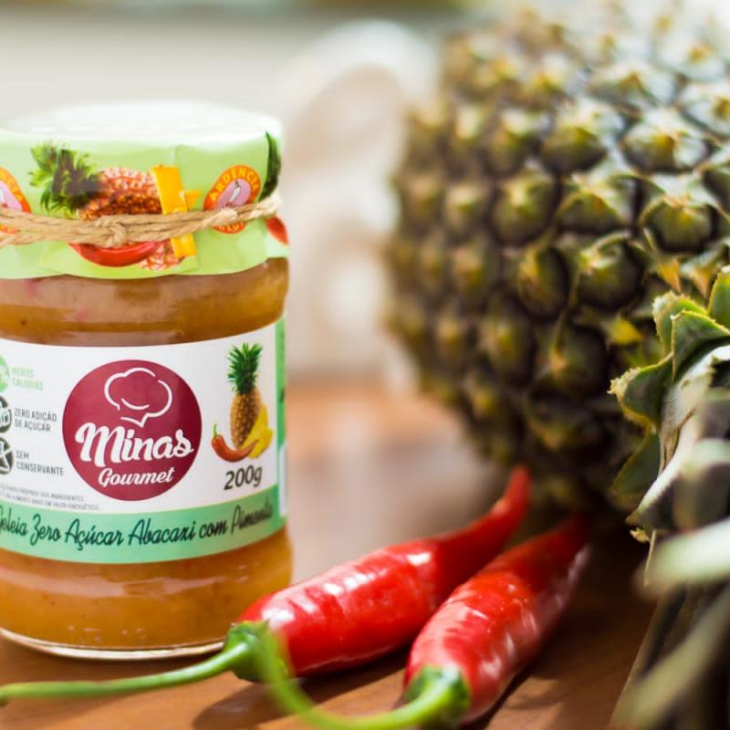 Geleia 0% Açucar Minas Gourmet 200g