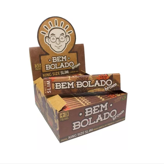 Seda Bem Bolado King Size Brown Slim