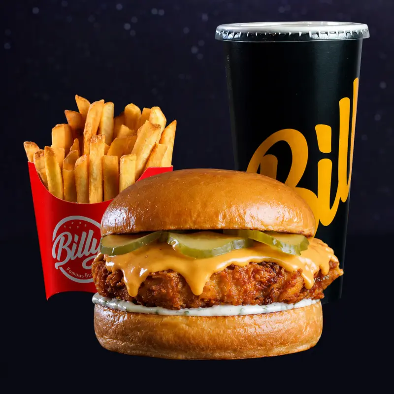 Combo Red Planet Burger