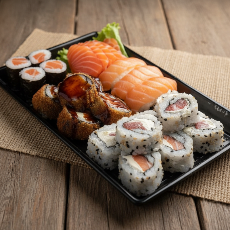 Combinado Salmao (24 peças) - Oiak Sushi Bar