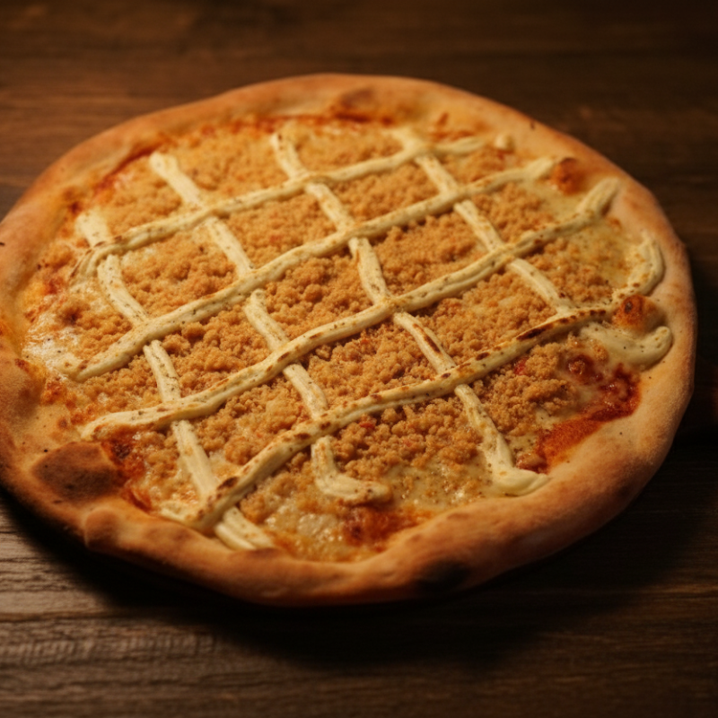 Chicken & Cream Cheese Pizza