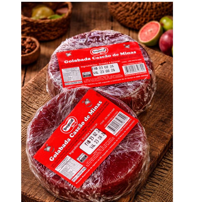 Doce Goiabada Cascão Redonda 500g Tropical