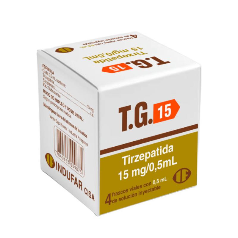 TIRZEPATIDE T.G 15MG / 0,5ML