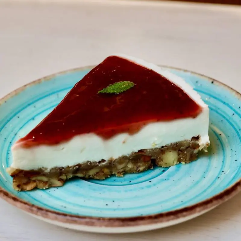 CHEESECAKE DE FRUTOS ROJOS