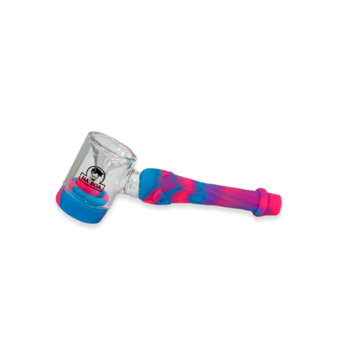 Pipe De Silicone Com Vidro M2 NA BOA