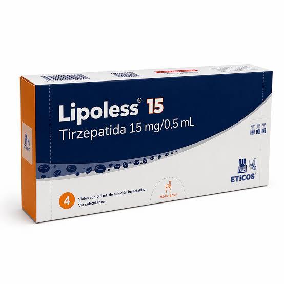 LIPOLESS TIRZEPATIDA 15MG - 04 VIAL
