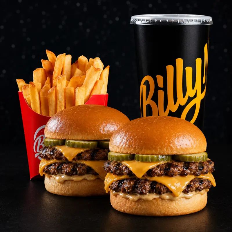 Combo 2 Mini Billy’s Burger